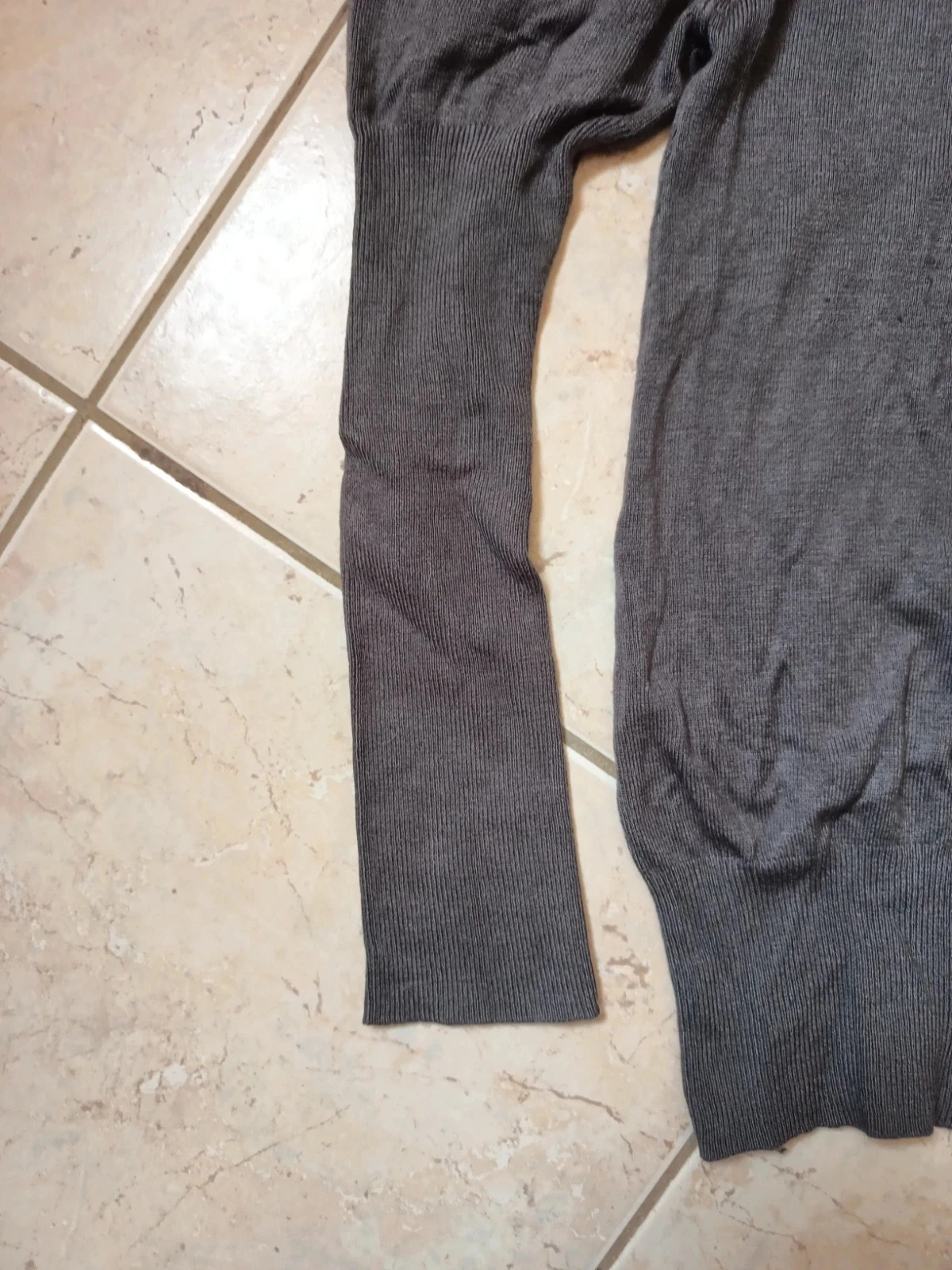 Grey Elite Roll-Up Sweater – photo 2